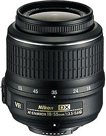  Nikon 18-55mm f/3.5-5.6G AF-S DX VR 