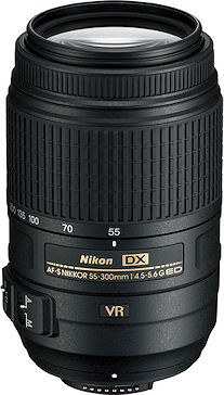  Nikon 55-300mm f/4.5-5.6G ED AF-S DX VR 