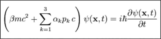 Dirac's Equation