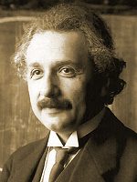  Albert Einstein (1879-1955) in 1921, 
 photographed by Ferdinand Schmutzer (1870-1928) 