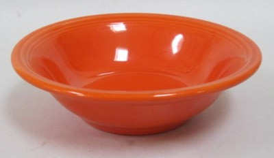  Fiesta red bowl, 
 with U-238 glaze 