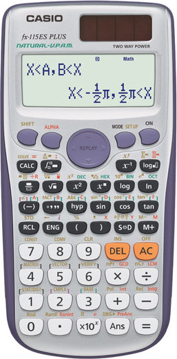  fx-115ES PLUS calculator (2012) 
 by Casio 