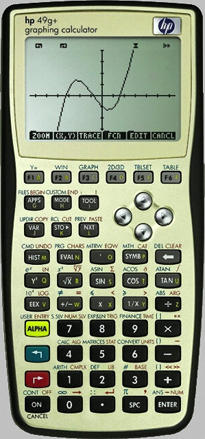  HP 49g+ calculator (2003) 
 Hewlett-Packard 