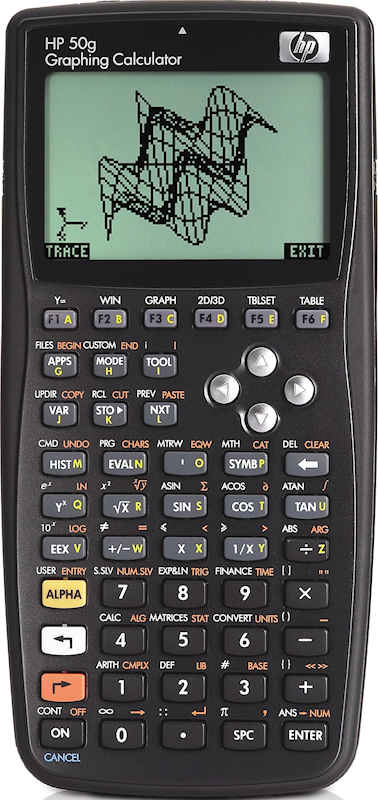  HP 50g calculator (2006)
 by Hewlett Packard 