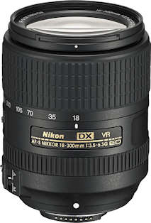  Nikon 18-300mm f/3.5-6.3G AF-S DX VR 