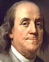  Benjamin Franklin 
 1706-1790 